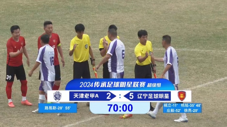 老甲A超級組：徐亮傳射，楊旭、路易斯梅開二度，遼寧5-2大勝天津