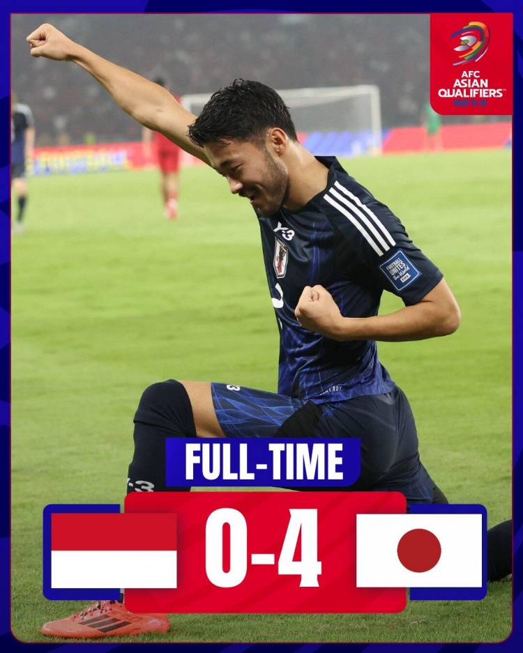 印尼媒：0-4不敵日本但生活還得繼續(xù)，戰(zhàn)沙特要以取勝為目標(biāo)